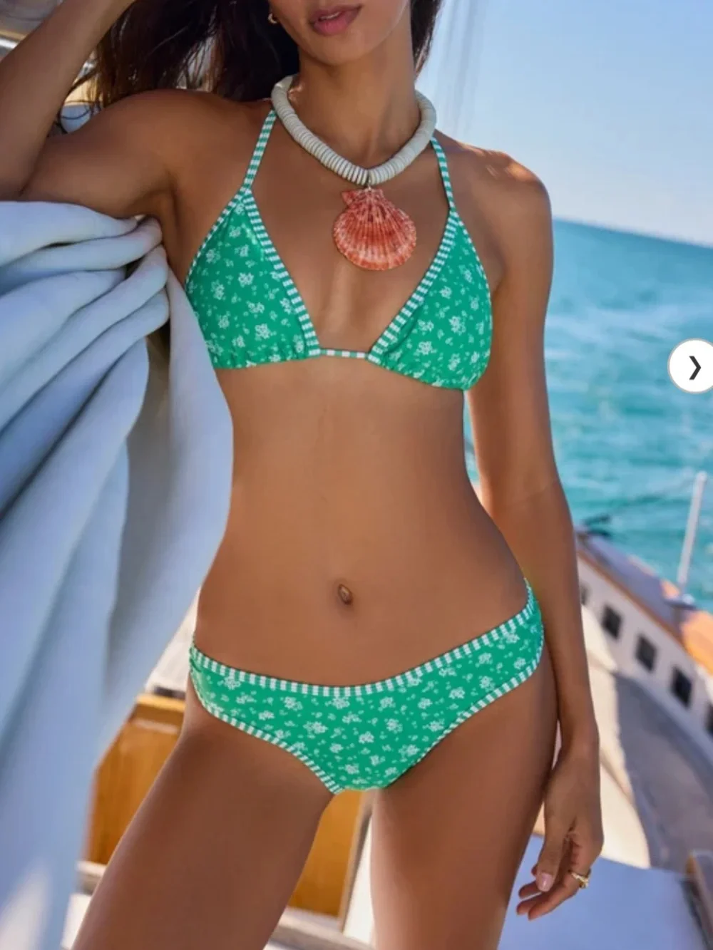 ❤️ NWT Altard State AS Revival Emerakd Tide Bikini - Picture 2 of 7